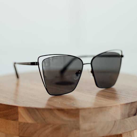 DIFF Eyewear Becky III Black & Grey - Picture 2 of 7